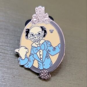 Disneyland Haunted Mansion Hitchhiking Ghost Hidden Mickey Enamel Pin